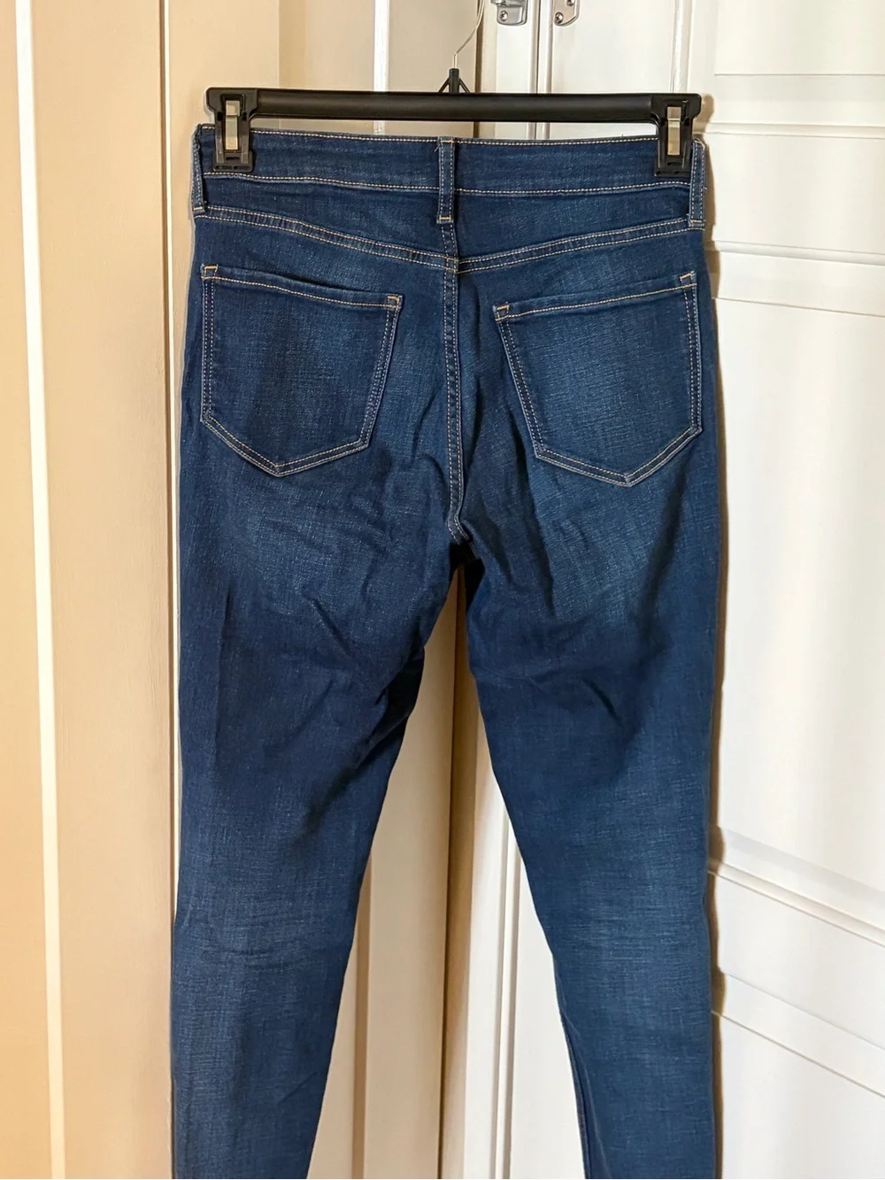 Women’s Dark Blue High Rise Skinny Jeans